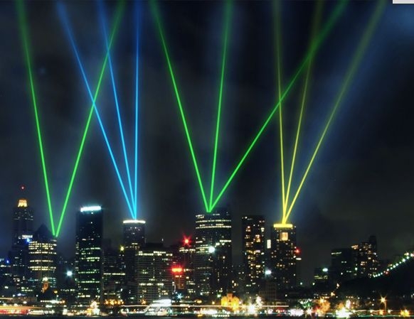Creation of Sydney Laser Show: Step 5